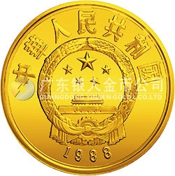 珍稀动物金银纪念币（第1组）圆形金质纪念币