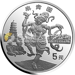 中国丝绸之路金银纪念币（第1组）22克圆形金质纪念币