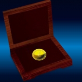 2014年1月 佳运公司成立十周年庆典定制纯金纪念币