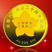 2012年10月：定制华南理工大学校友会定制纪念金币