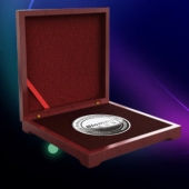 2015年2月   定制广州宝迪纪念银章、制作纪念银币
