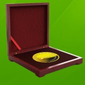 2015年7月订制　中山邦塑/广东奇德公司纯金银纪念币订制