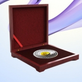 2015年12月订做　中山志臣公司999纯银纪念银币订制