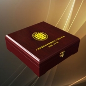 2016年4月定制　华夏职业学院建校30周年金银纪念章定制