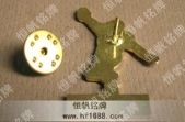 金属冲压徽章,合金徽章镀金徽章制作