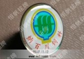 黑龙江纳百川公司金属滴塑胸章