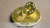 广州诗尚公司胸章,金属滴胶胸章