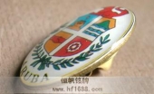 AR公司滴塑胸牌,滴塑胸章,滴塑徽章
