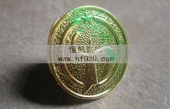 星级优秀员工锌合金徽章,锌合金胸章
