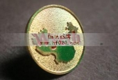 惠氏中国磨沙徽章,磨砂胸章,磨砂胸针