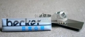 天津贝克电气不锈钢滴胶胸章,金属滴塑胸章