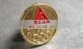 铜质徽章,冲压点漆徽章,冲压胸章