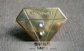 金仕堡健身会馆高级镶钻胸针,高级镶钻胸花