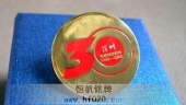 深圳市经济特区改革开放30周年徽章