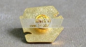 金属冲压徽章,金属纯金徽章,镀金徽章