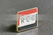 RCC公司高档珐琅胸针,珐琅司徽