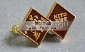 佛山金意陶KITO陶瓷英雄会镀金纪念章