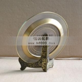 长治市奋斗创新奖纯锡奖碟,锡制奖盘,纯锡锡盘