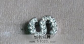 镶水钻徽章,镶仿水钻司徽,仿水钻徽章
