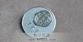 北京同仁堂金银章,金银徽章,金银标牌