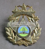 上海公安高等专科学校金质徽标,金银贵金属制品