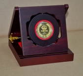 中国中铁公司纯金纪念章,纪念金章,纪念金币,金质纪念币