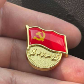 党徽采购 党徽购买组织部党员徽章生产厂家